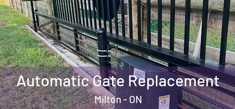  Automatic Gate Replacement Milton - ON