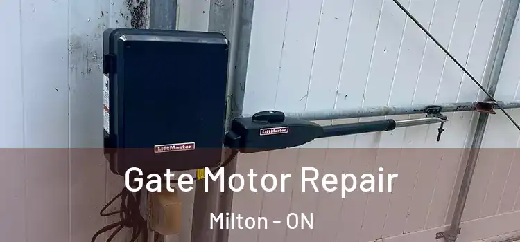  Gate Motor Repair Milton - ON